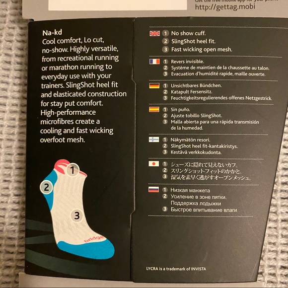 Bridgedale Women's Coolfusion Run Na-Kd Socks - Picture 5 of 7